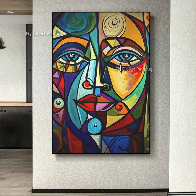 Hand-painted Oil Painting Pablo Picasso Famous Painting Canvas Famous Girl Canvas Art No Framed Wall Art Painting Home Decor