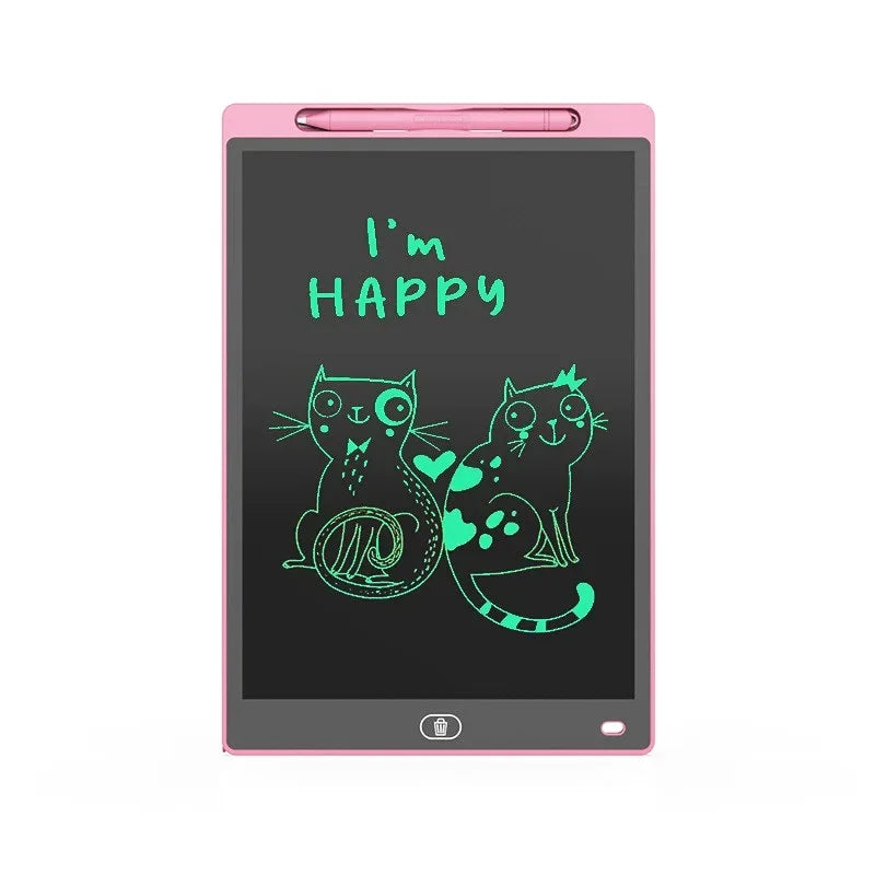 Colorful 8.5" Erasable LCD Writing Tablet - Reusable Educational Art Toy - Perfect Gift for Easter, Christmas, Birthdays, Winter
