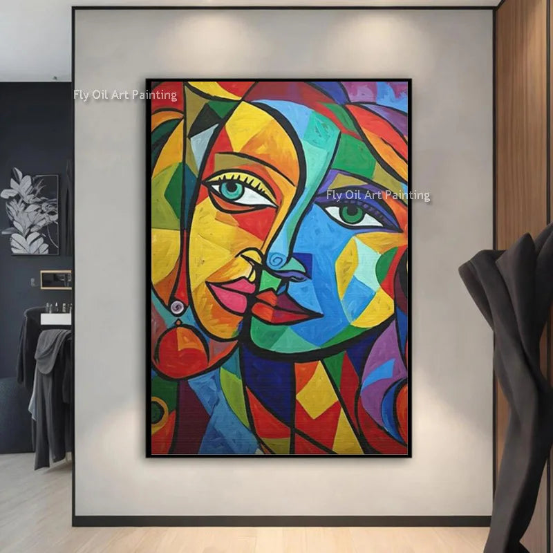 Hand-painted Oil Painting Pablo Picasso Famous Painting Canvas Famous Girl Canvas Art No Framed Wall Art Painting Home Decor