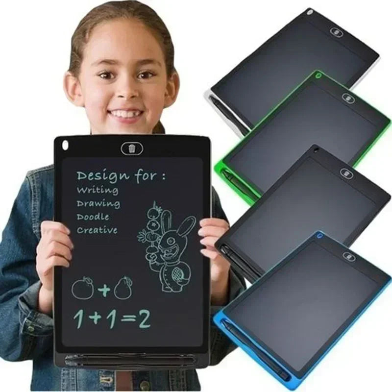 Colorful 8.5" Erasable LCD Writing Tablet - Reusable Educational Art Toy - Perfect Gift for Easter, Christmas, Birthdays, Winter