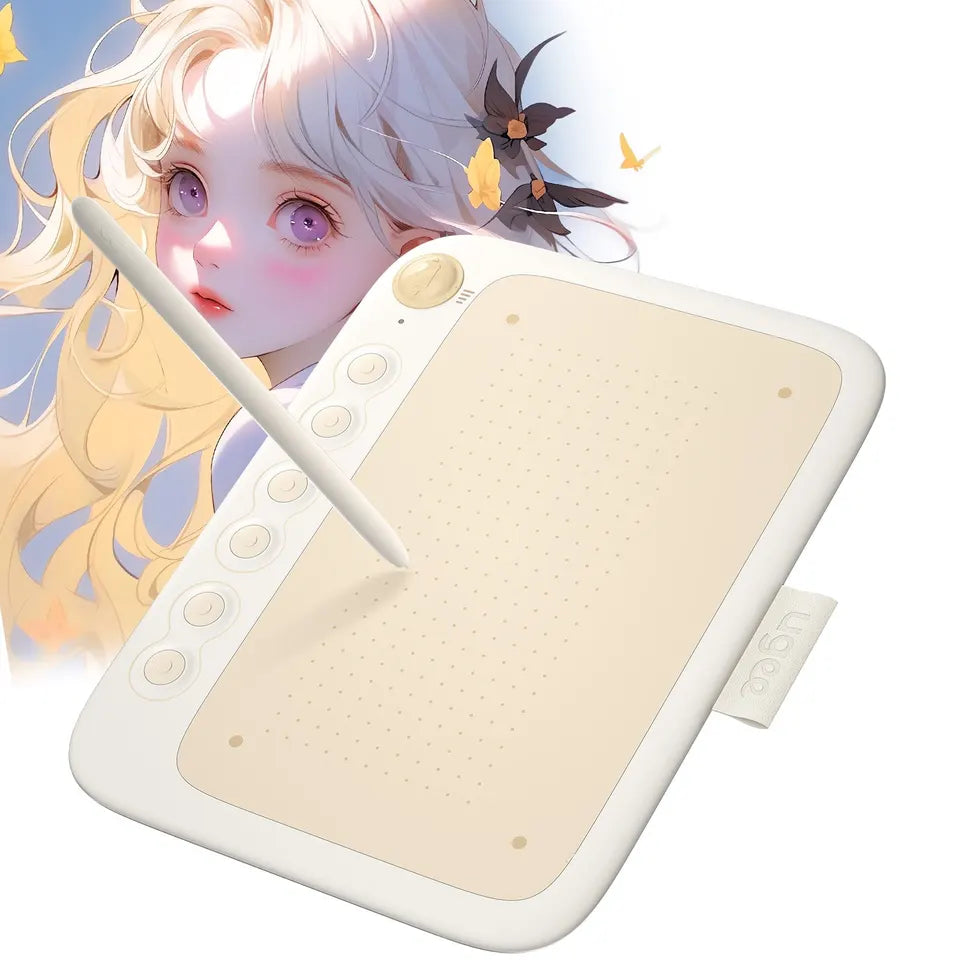 Q6 Graphic Tablet Drawing Tablet Digital Drawing Board Writing Pad for Children Kids Support Android PC Mac