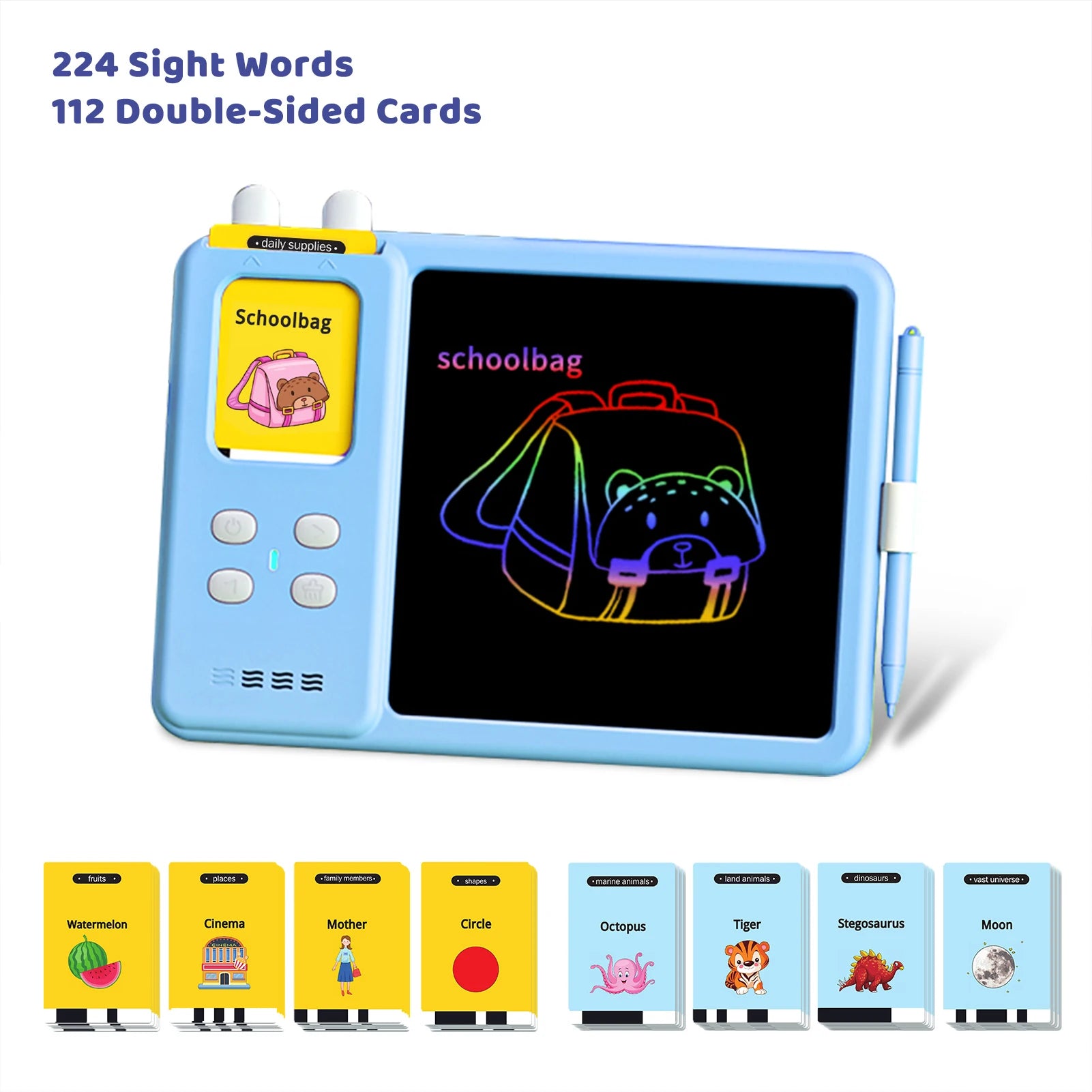 LCD Writing Tablet Digit Drawing Blackboard Electron Drawing Board Art Painting Tool Kids Toys Brain Game Child Graphics tablet