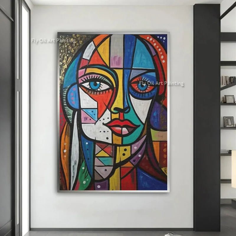 Hand-painted Oil Painting Pablo Picasso Famous Painting Canvas Famous Girl Canvas Art No Framed Wall Art Painting Home Decor