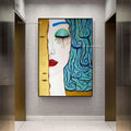 Hand-painted Oil Painting Pablo Picasso Famous Painting Canvas Famous Girl Canvas Art No Framed Wall Art Painting Home Decor
