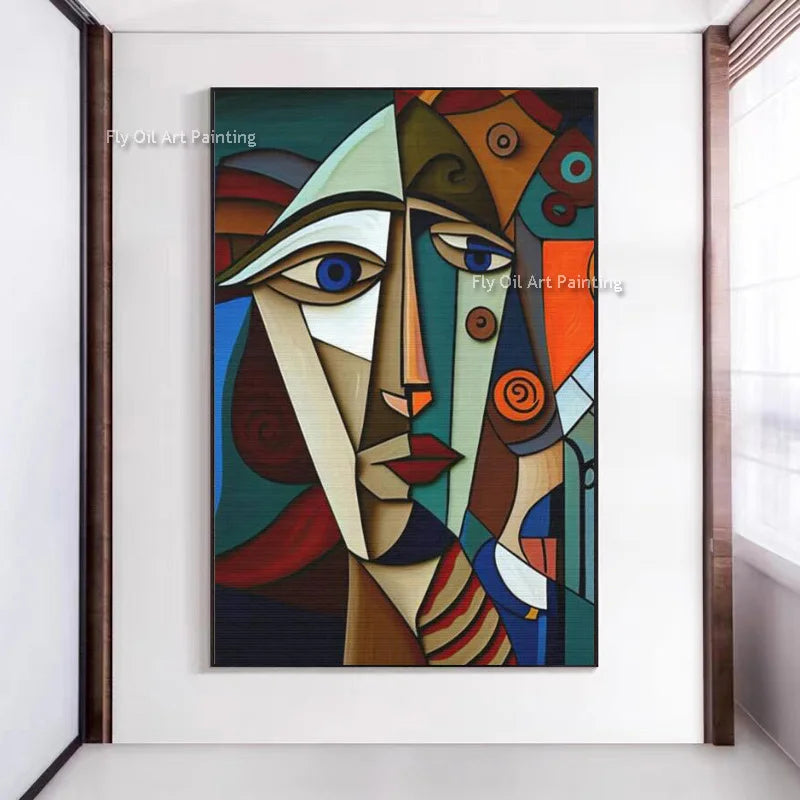 Hand-painted Oil Painting Pablo Picasso Famous Painting Canvas Famous Girl Canvas Art No Framed Wall Art Painting Home Decor